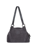 as”on  BONITA MINI BAG / SUEDE CHARCOAL