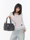 as”on   POEM BAG / BLACK