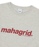 Mahagrid     BASIC LOGO TEE[LIGHT OATMEAL]