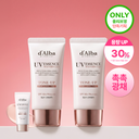 [Volume‑Up / Total 130ml] Dalba Pink Tone‑Up Sunscreen 65ml + 65ml Large‑Capacity Special Set