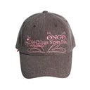 ONGO  |Denim Flower Knot Cap_Vintage Brown