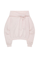 ILLIGO Pure Bow Off-Shoulder Man-to-Man Pink