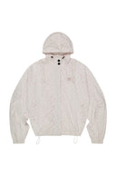 ILLIGO Oblique Frill Hooded Jacket Flower