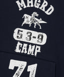 Mahagrid    SKETCH COLLEGE HOODIE [NAVY]