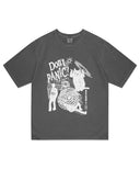 Mahagrid     DON’T PANIC PIGMENT TEE[CHARCOAL]