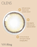 Olens ViVi Ring Beige 1 Month (2pcs)