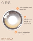 Olens Big Glowy Hazel 1 Month (2pcs)