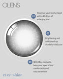 Olens Ever Shine Gray 1 Day (20pcs)
