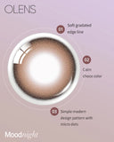 Olens Mood Night Mood Choco 1 Month (2pcs)