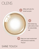 Olens Shine Touch Milky Brown 1 Day (20pcs)