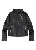 MUCENT LEUEL DOUBLE ZIP DIAGONAL LEATHER JACKET Leuel Double Zip Diagonal Leather Jacket