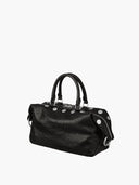 marge sherwood DUMPLING STUD MINI_black washed nappa