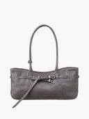 marge sherwood GRANDMA USED SHOULDER BAG_mauve pull-up