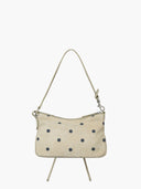 marge sherwood RIBBON POCHETTE_blond wood printed suede