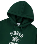 Mahagrid  SKETCH COLLEGE HOODIE [GREEN]