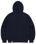 Mahagrid    SKETCH COLLEGE HOODIE [NAVY]