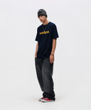 Mahagrid     BASIC LOGO TEE[NAVY]