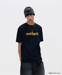Mahagrid     BASIC LOGO TEE[NAVY]