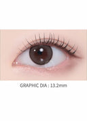 LensMe Ashes Choco Monthly（2pcs）