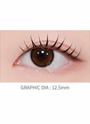 LensMe Devil One Day Aidew Mini Brown（30pcs）