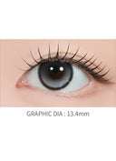 LensMe Lumimoon Mist Gray 1Month（2pcs）