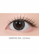 LensMe Cream & Sweet Cream Gray 1Month（2pcs）