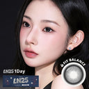 I-SHA LN25 Carbon Black 1Day（10pcs）