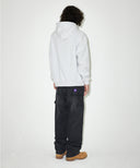 Mahagrid   SKETCH COLLEGE HOODIE [LIGHT GREY]