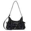 SAMO ONDOH  belt mondo bag M veg black