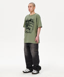 Mahagrid    CORP TEE[KHAKI]