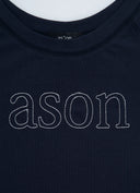 ASON  MONO REGLAN TEE / NAVY