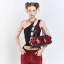 SAMO ONDOH  pocket utility bag M vampire blood