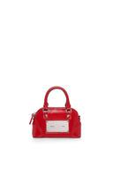 Matin Kim CURVE ZIP MINI BAG IN RED