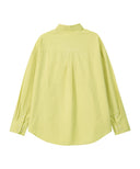 Bitter Cells Oversized Essential Shirt-Olive