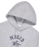 Mahagrid   SKETCH COLLEGE HOODIE [LIGHT GREY]