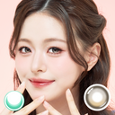 LENBLING     Large Pure Ash Brown|  Monthly  (2pcs）