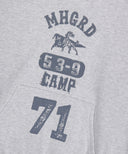 Mahagrid   SKETCH COLLEGE HOODIE [LIGHT GREY]