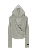 ASON  FLOAT HOODIE / KHAKI GRAY