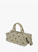 marge sherwood DUMPLING EW TOTE_blond wood printed suede