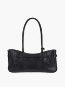 marge sherwood GRANDMA USED SHOULDER BAG_black pull-up