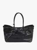 Marqe Sherwood 【Jang Won‑young Inspired】GRANDMA USED BAG LARGE_black pull-up