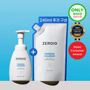 Zerooid Foaming Cleanser 240ml Main + 240ml Refill Special