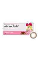 Hapa Kristin Adorable Kristin Brown 1 Day (10pcs)