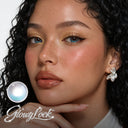Moody GlowyLock™ Aurora Blue | Daily 10pc