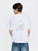 MLB   New York Yankees bunny back graphic oversized short-sleeve t-shirt