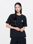 MLB Basic Street Back Letter Oversized Short Sleeve T-shirt New York Yankees