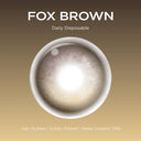 Moody Fox Brown | Daily 10pc