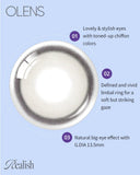 Olens Realish Gray 1 Month (2pcs)