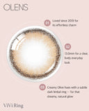 Olens ViVi Ring Brown 1 Month (2pcs)