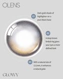 Olens Glowy Black 1 Month (2pcs)